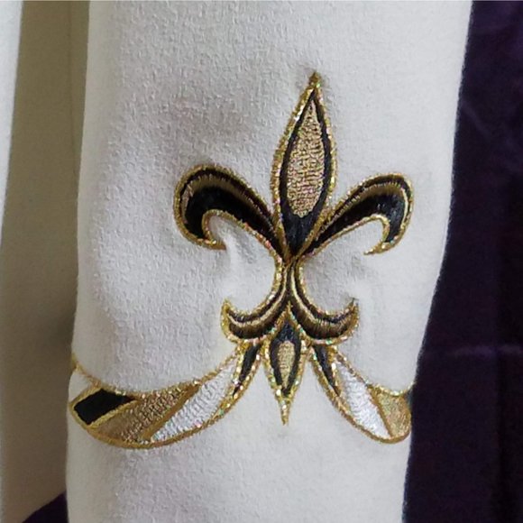 Bob Mackie Dressy Women's Medium Tunic Top Button Front - Picture 6 of 12